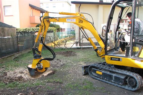 cat mini excavator stump grinder attachment|stump ripper for mini excavator.